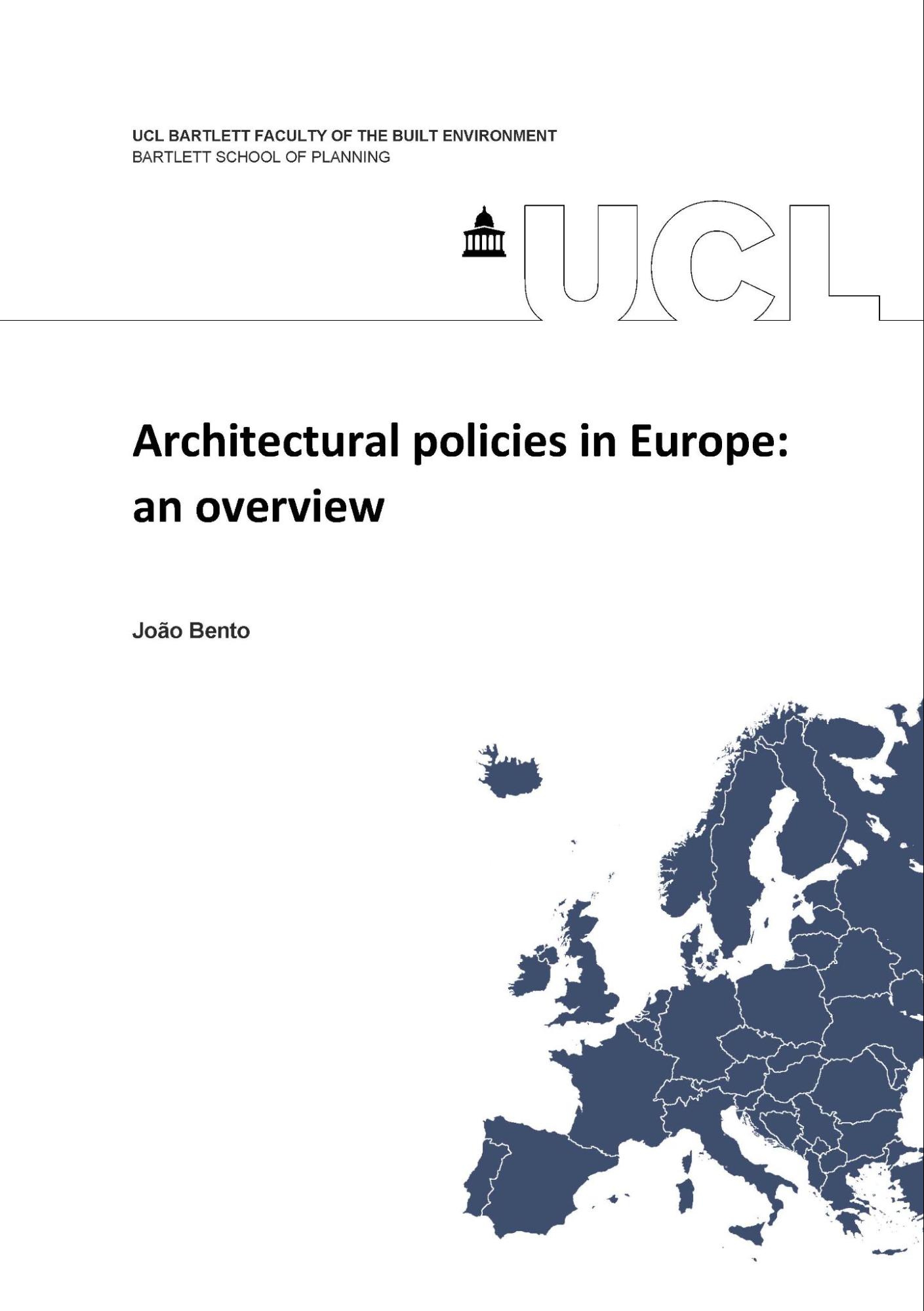 Our Architecture Policy Research